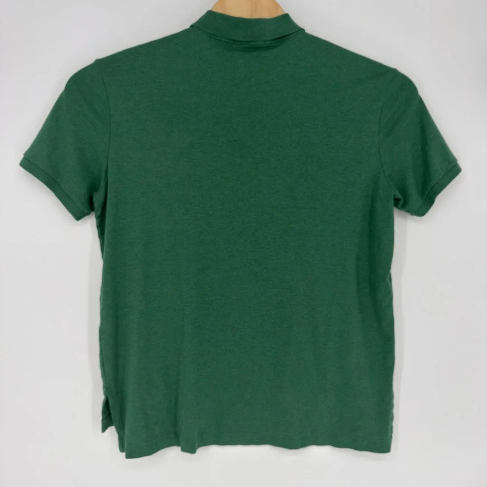 Polo Ralph Lauren Pima Soft Touch Green Heather Polo Shirt Mens XL Short Sleeve